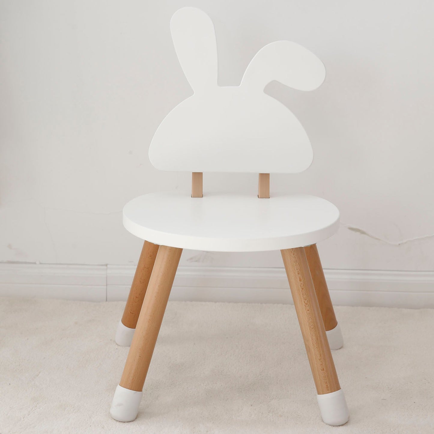 Rabbit Table and Chair Set - White - GamesLand Canada