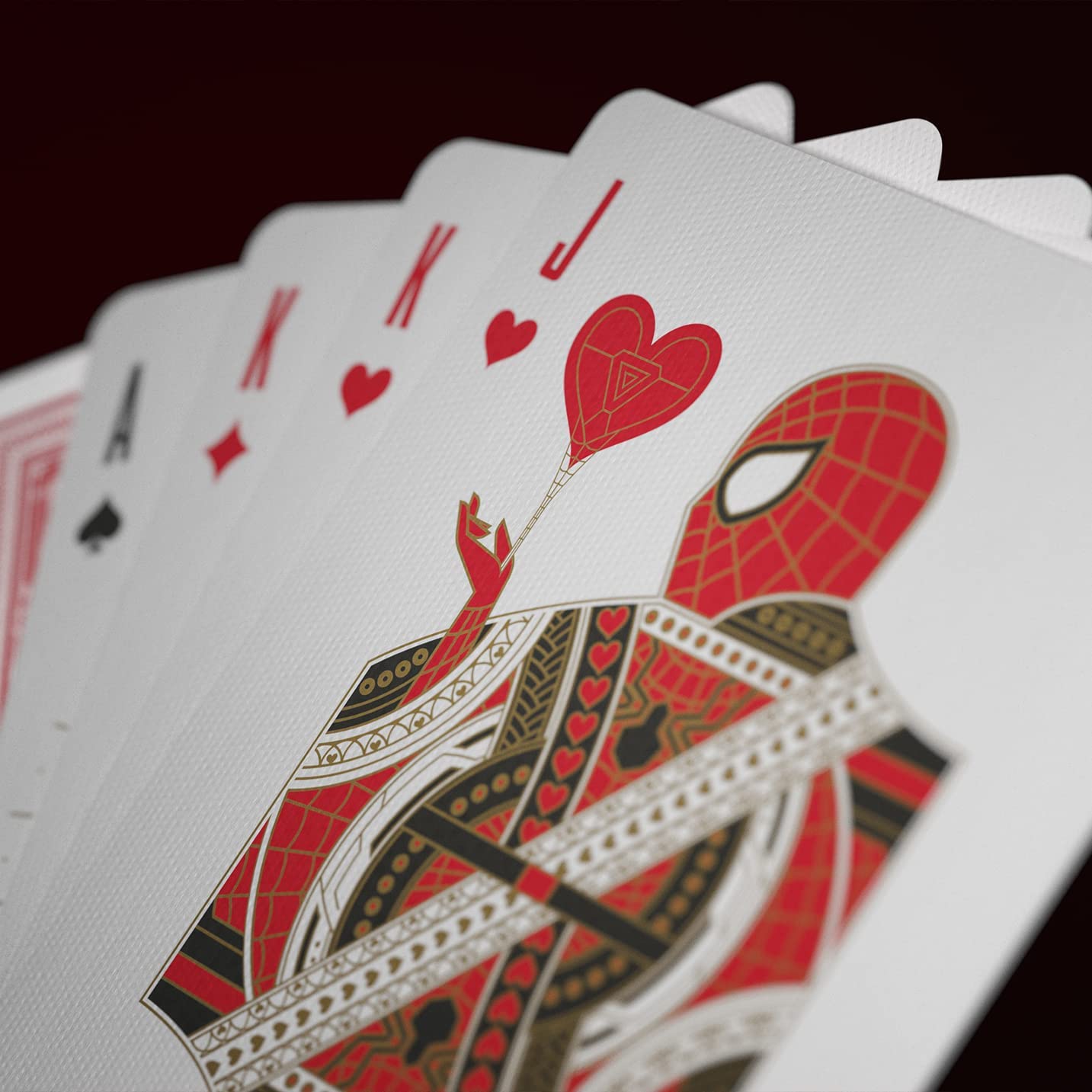 Theory 11 Avengers Playing Cards - Red - GamesLand Canada
