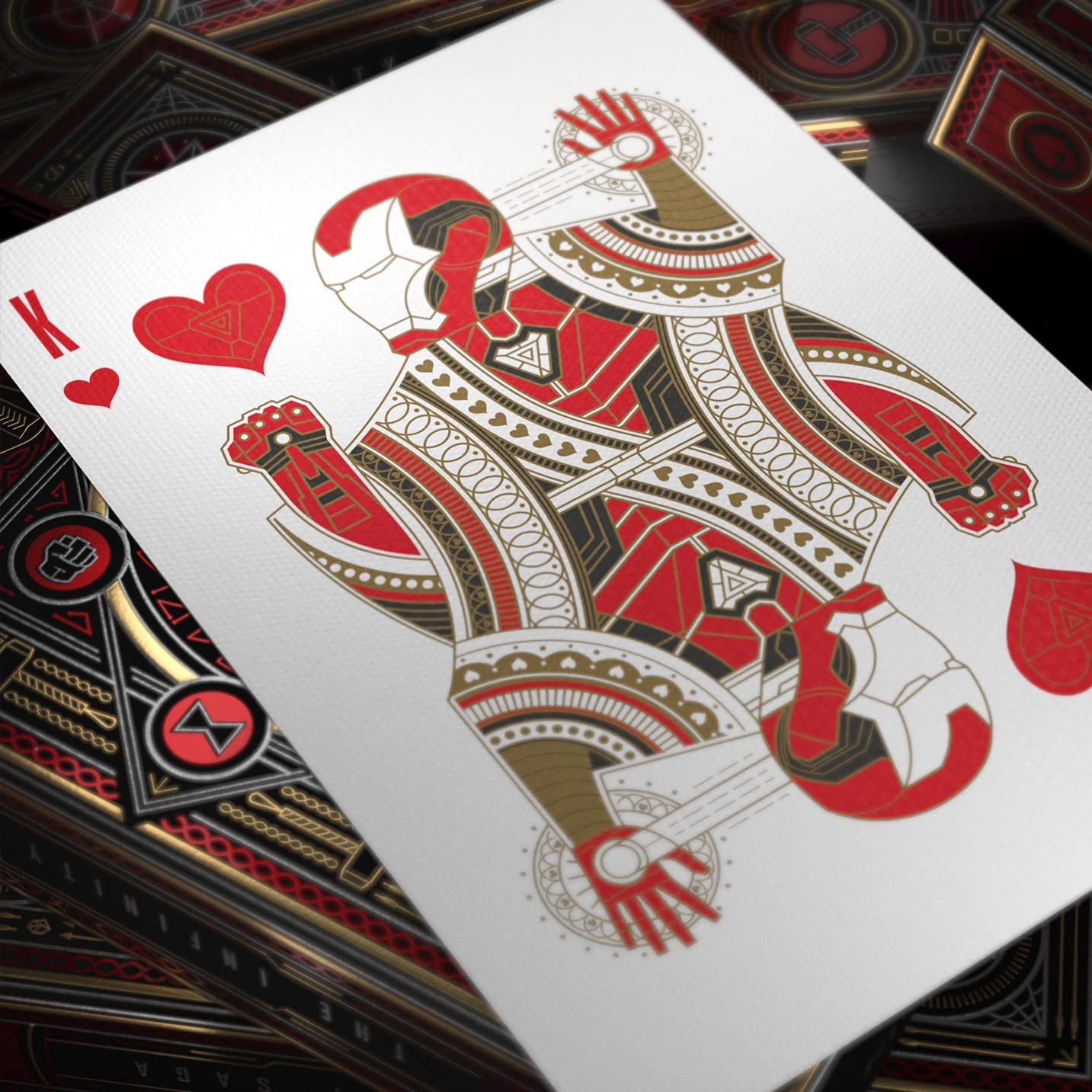 Theory 11 Avengers Playing Cards - Red - GamesLand Canada