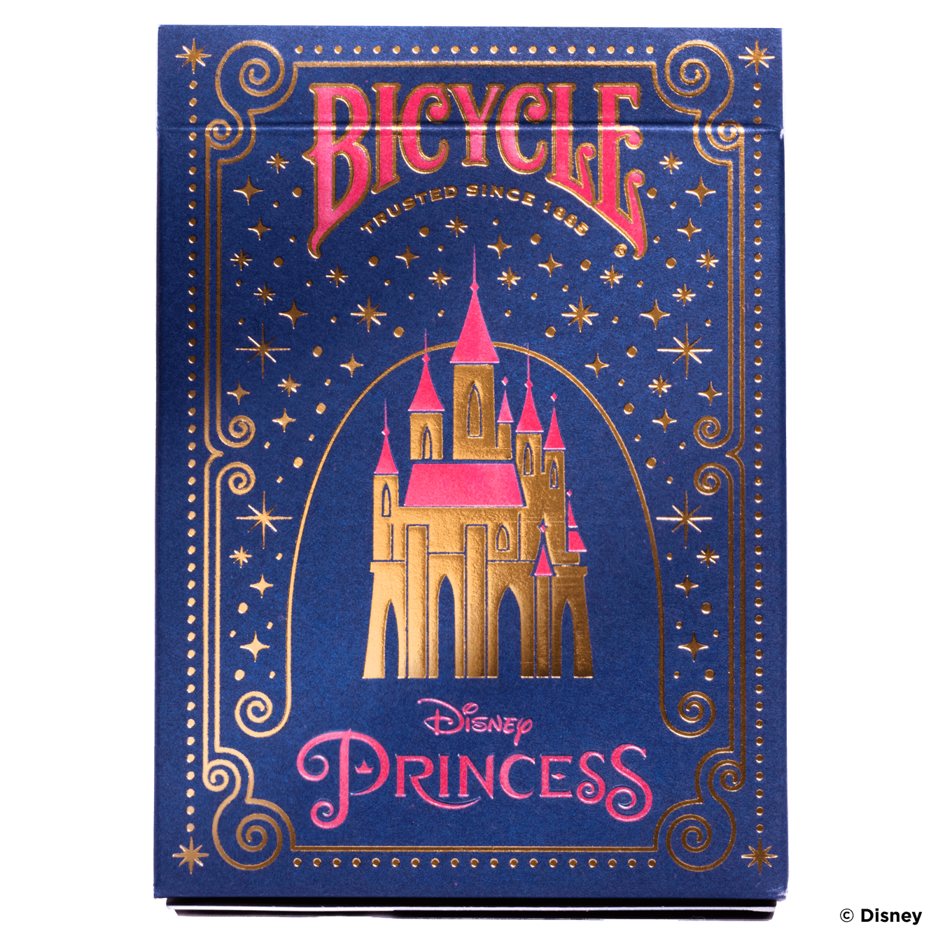 BICYCLE Disney Princess Inspired Playing Cards - Navy