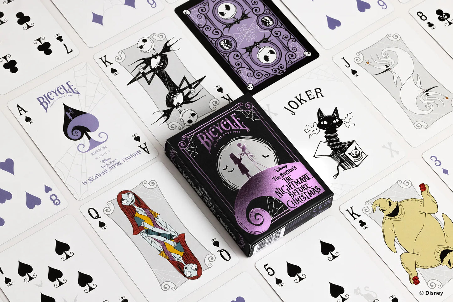 BICYCLE Disney Tim Burton's Nightmare Before Christmas Playing Cards