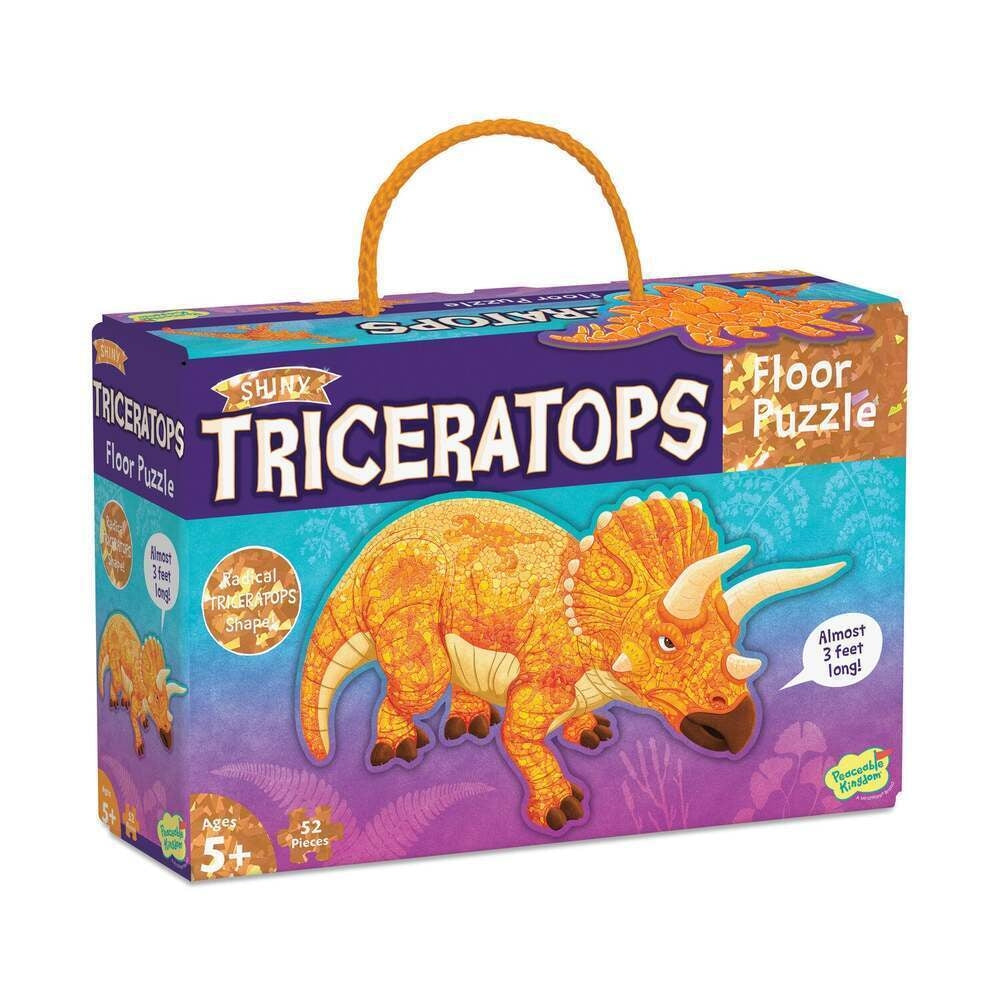 FLOOR PUZZLE TRICERATOPS