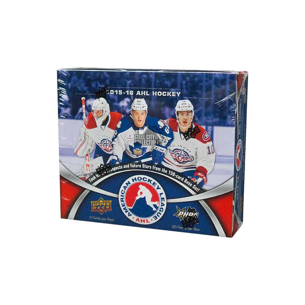 2015/16 Upper Deck AHL Hockey Hobby Box