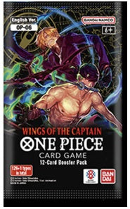 ONE PIECE CG OP-06 WINGS OF THE CAPTAIN BOOSTER PACK