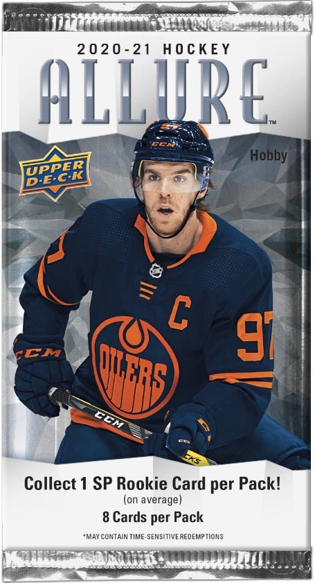 2020 - 21 UPPER DECK ALLURE HOCKEY HOBBY BOX - GamesLand Canada