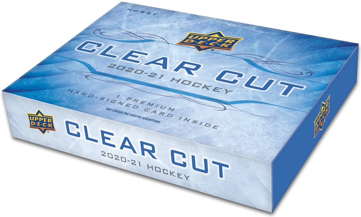 2020 - 21 UPPER DECK CLEAR CUT HOCKEY HOBBY BOX - GamesLand Canada