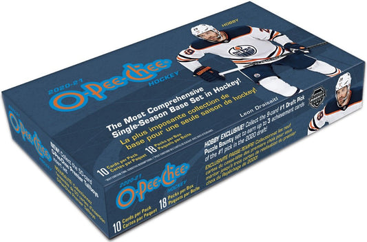 2020 - 21 UPPER DECK O - PEE - CHEE HOCKEY HOBBY BOX - GamesLand Canada