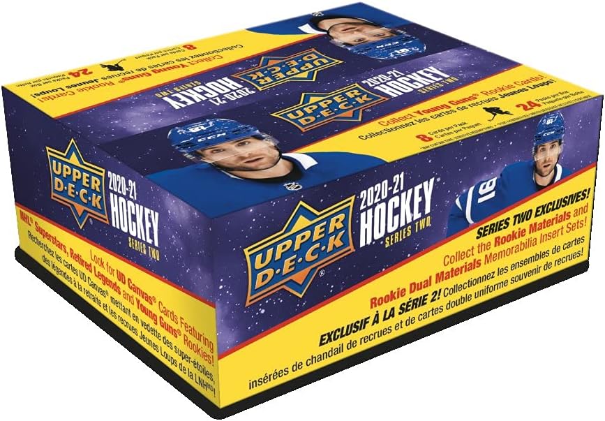 2020/21 Upper Deck Series 2 Hockey 24-Pack Box