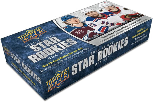 2020/21 Upper Deck NHL Rookie Box Set Hockey Hobby Box - GamesLand Canada