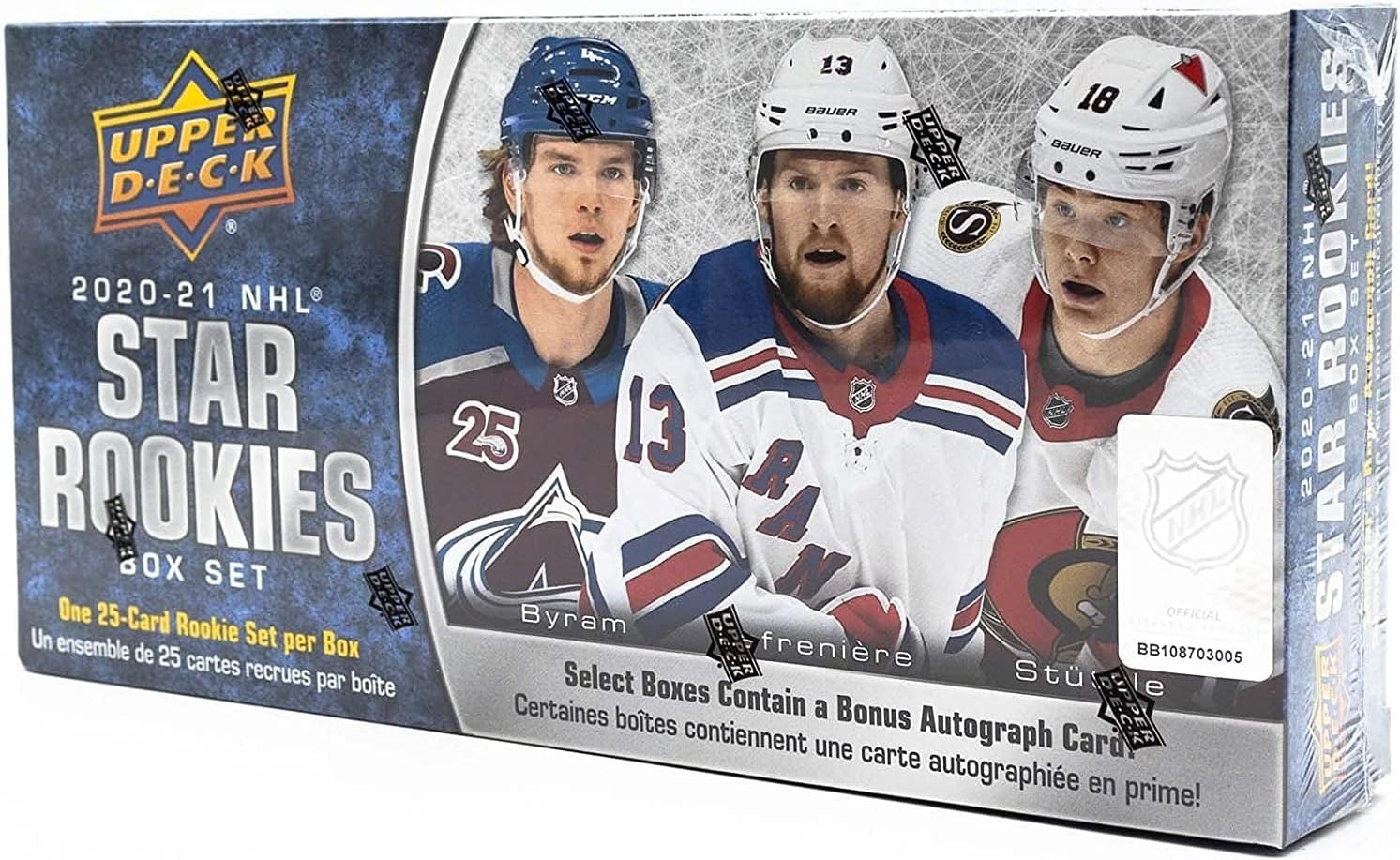 2020/21 Upper Deck NHL Rookie Box Set Hockey Hobby Box - GamesLand Canada