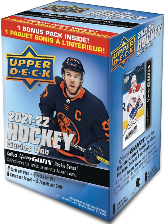 2021-22 UPPER DECK SERIES 1 HOCKEY BLASTER BOX