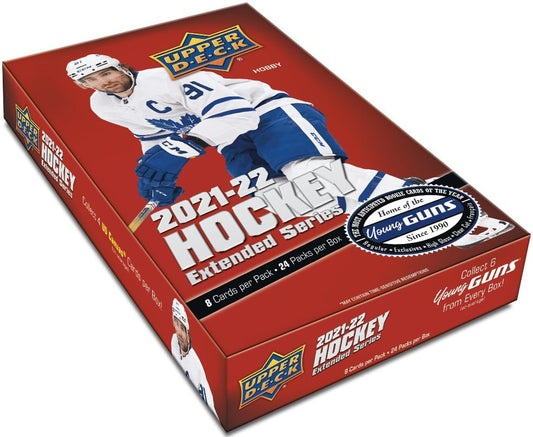 2021 - 22 UPPER DECK EXTENDED HOCKEY HOBBY BOX - GamesLand Canada