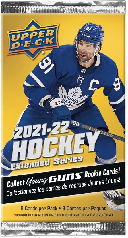 2021 - 22 Upper Deck Extended Series Hockey Retail box - GamesLand Canada