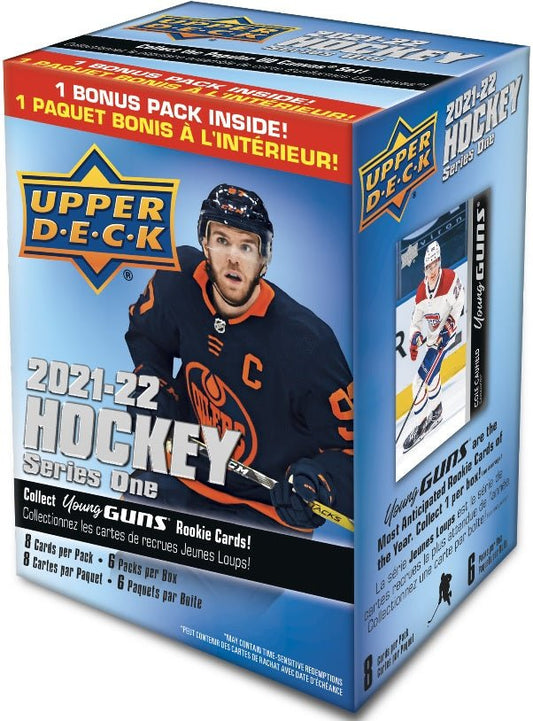 2021 - 22 UPPER DECK SERIES 1 HOCKEY BLASTER BOX - GamesLand Canada