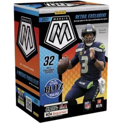2021 Panini Mosaic Football Blaster Box - GamesLand Canada
