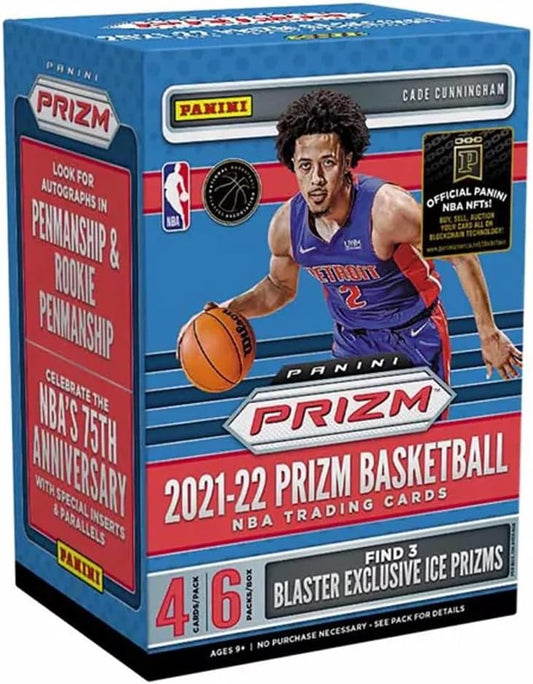 2021/22 Panini Prizm Basketball Blaster Box - GamesLand Canada