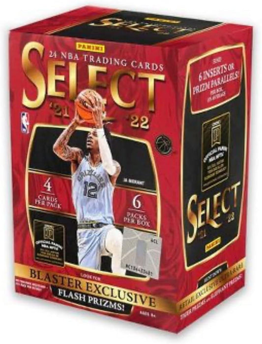 2021/22 Panini Select Basketball 6 - Pack Blaster Box - GamesLand Canada