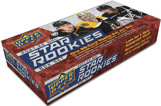 2021/22 Upper Deck Hockey Star Rookies Box Set - GamesLand Canada