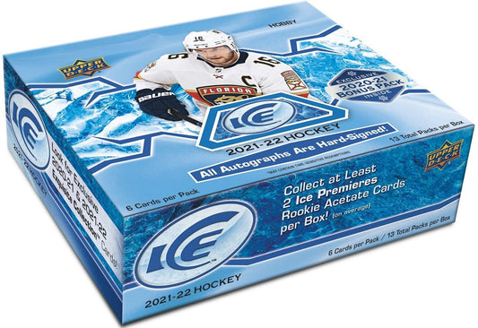 2021/22 Upper Deck Ice Hockey Hobby Box - GamesLand Canada
