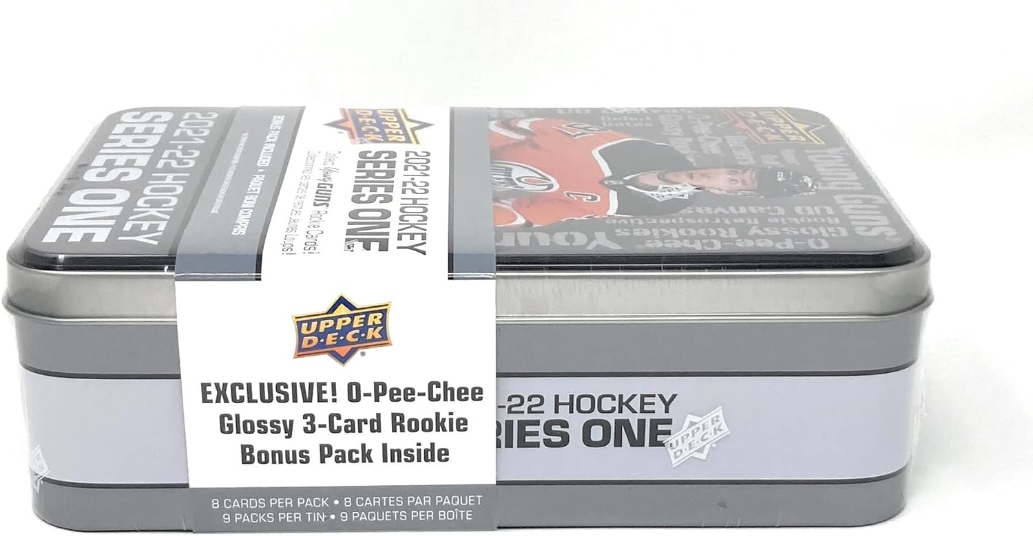 2021/22 Upper Deck Series 1 Hockey Tin - GamesLand Canada