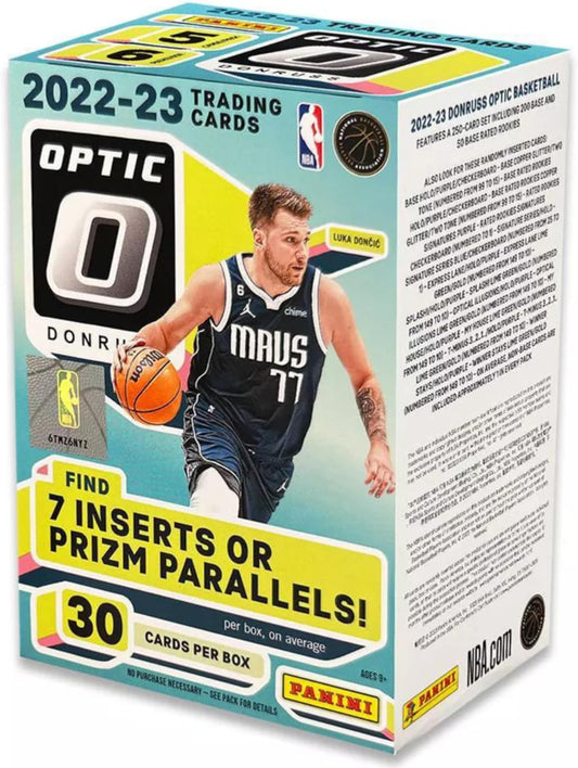 2022 - 2023 Panini Donruss Optic Basketball Trading Card Blaster Box - GamesLand Canada