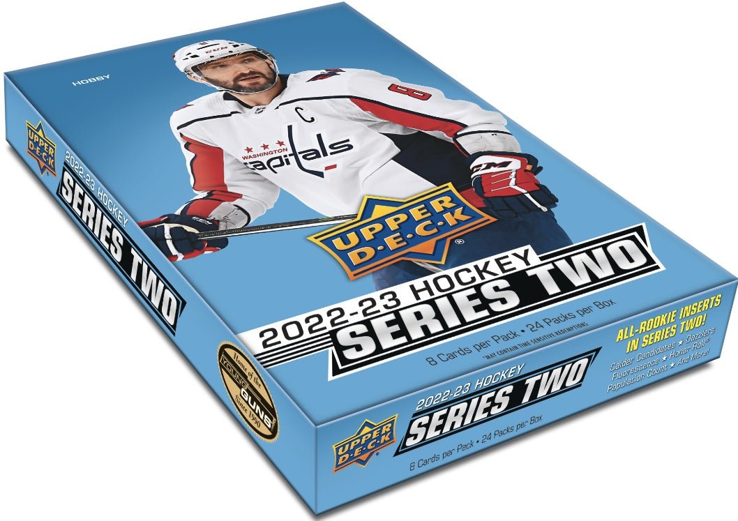 2022 - 23 UPPER DECK SERIES 2 HOCKEY HOBBY BOX - GamesLand Canada