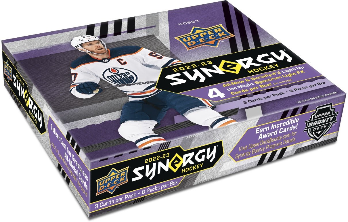 2022 - 23 UPPER DECK SYNERGY HOCKEY HOBBY BOX - GamesLand Canada