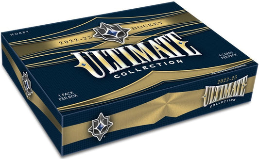 2022 - 23 Upper Deck Ultimate Collection Hockey Hobby Box - GamesLand Canada
