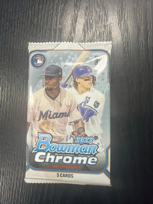 2022 Bowman Chrome Baseball Lite Box Pack - GamesLand Canada