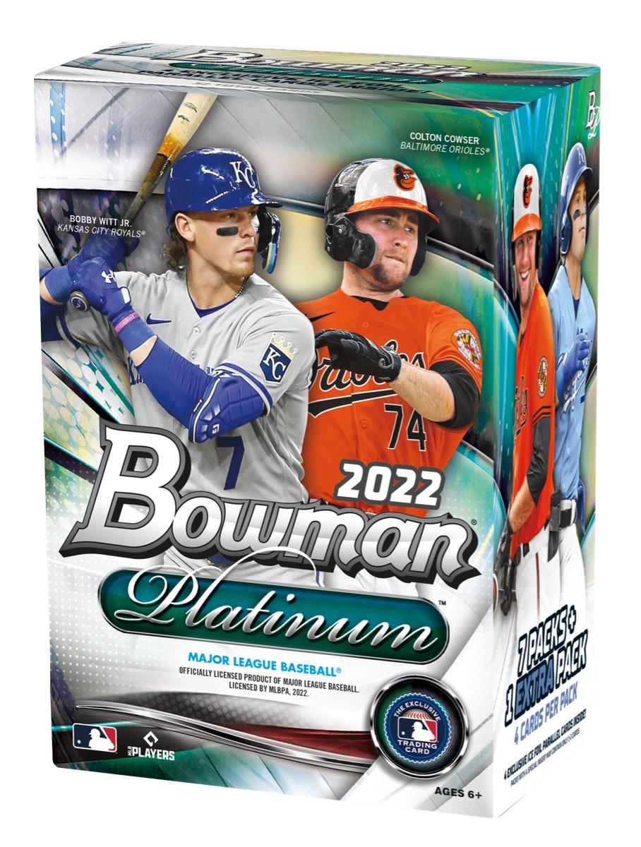 2022 Bowman Platinum Baseball 7-Pack Blaster Box