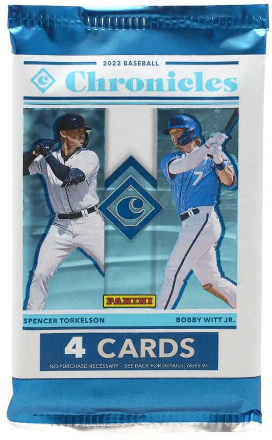 2022 Panini Chronicles Baseball Blaster Pack - 4 cards - GamesLand Canada