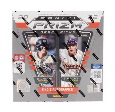 2022 Panini Prizm Draft Picks Baseball Hobby Box - GamesLand Canada
