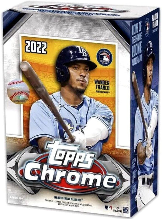 2022 Topps Chrome Baseball 8 - Pack Blaster Box - GamesLand Canada