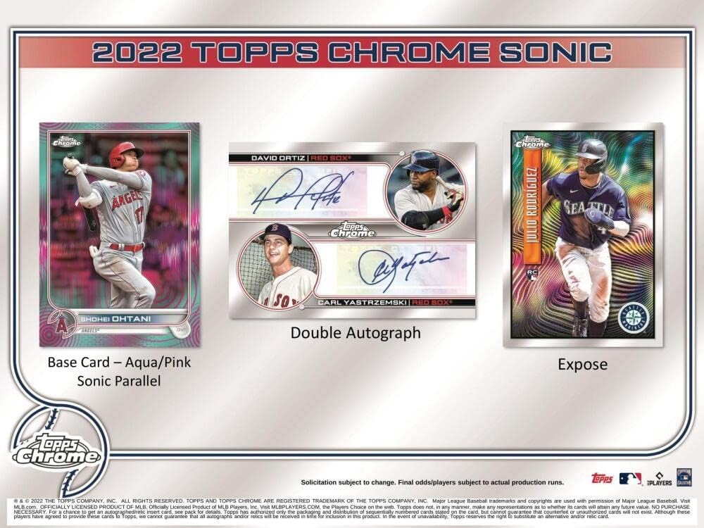 2022 Topps Chrome Sonic Baseball Hobby Lite Box - GamesLand Canada