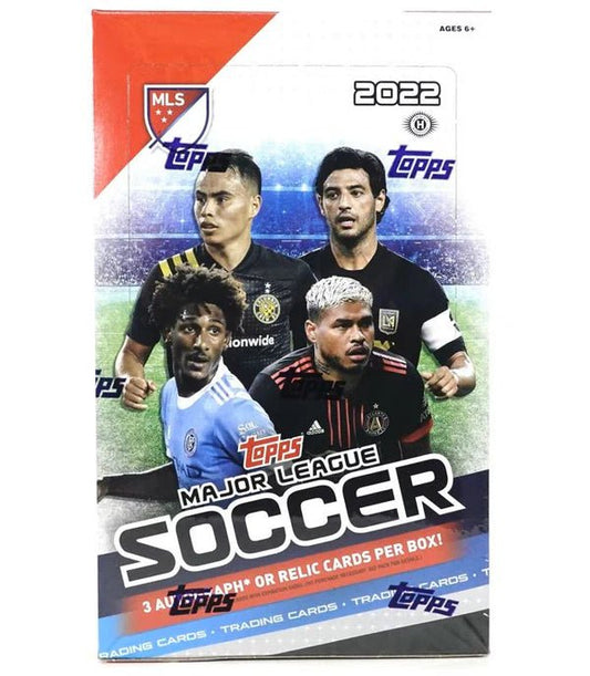 2022 Topps MLS Soccer Hobby Box - GamesLand Canada
