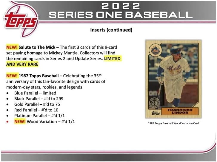 2022 Topps Series 1 Baseball Mega Box - GamesLand Canada