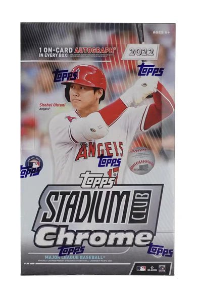 2022 Topps Stadium Club Chrome Baseball Hobby Box - GamesLand Canada