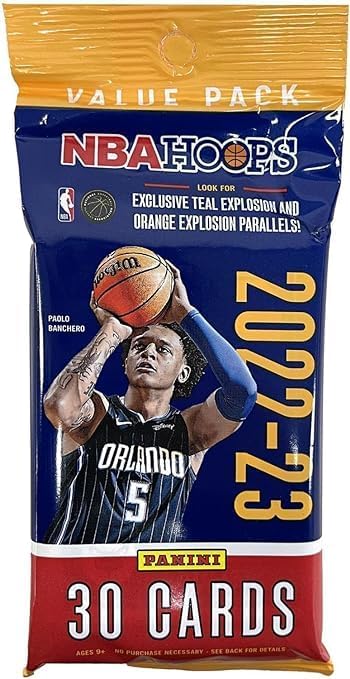 2022/23 Panini NBA Hoops Basketball Jumbo Value Pack - GamesLand Canada
