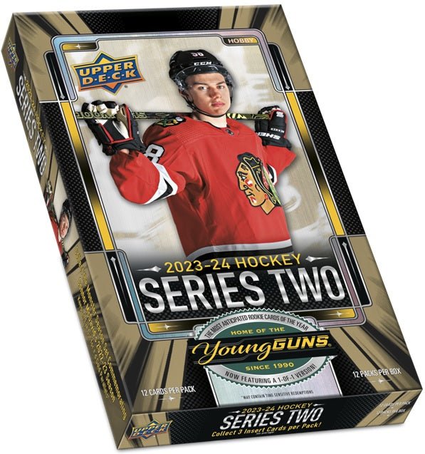 2023 - 24 UPPER DECK SERIES 2 HOCKEY HOBBY BOX - GamesLand Canada