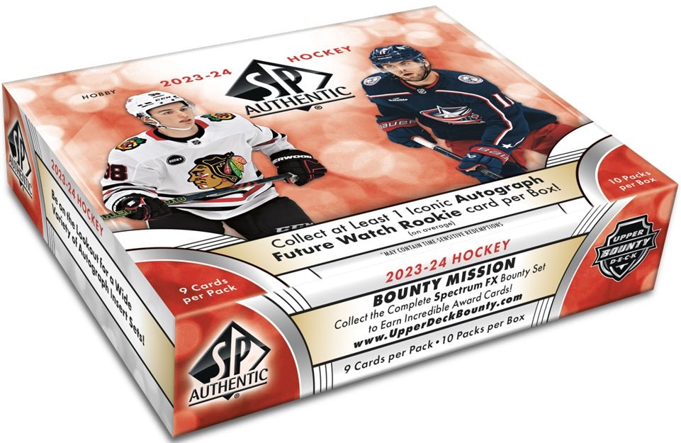 2023 - 24 UPPER DECK SP AUTHENTIC HOCKEY HOBBY BOX - GamesLand Canada