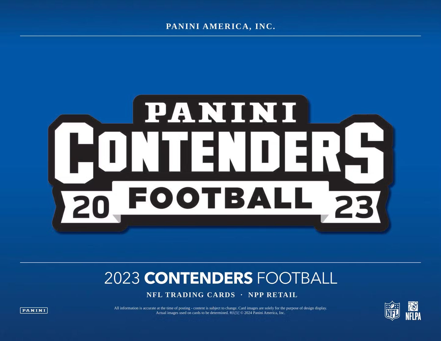 2023 Panini Contenders Football Mega Box (Teal Parallels)