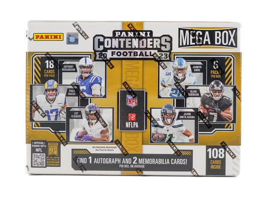 2023 Panini Contenders Football Mega Box (Teal Parallels)