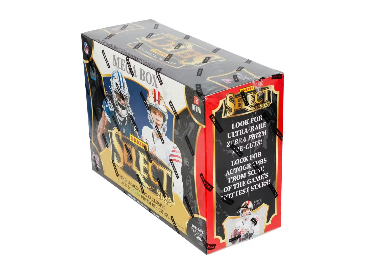 2023 Panini Select Football Mega Box (Black & Green Prizm Die Cuts!)