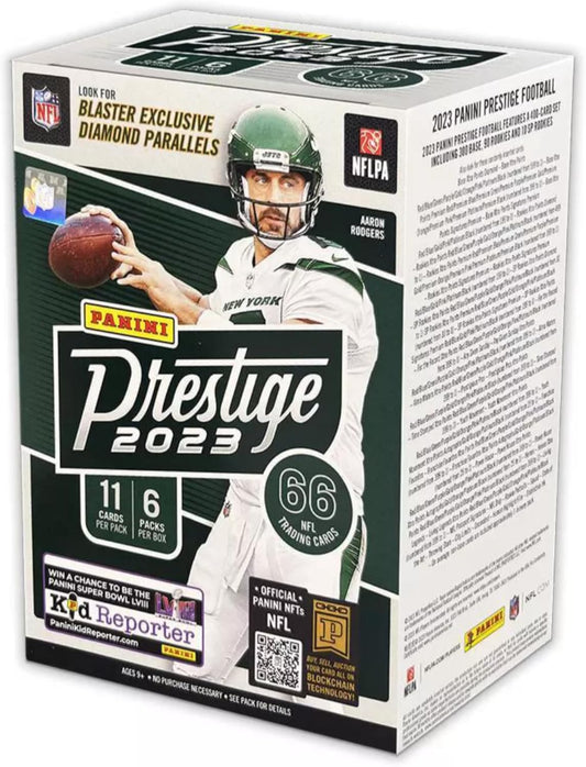 2023 Panini Prestige Football 6 - Pack Blaster Box - GamesLand Canada