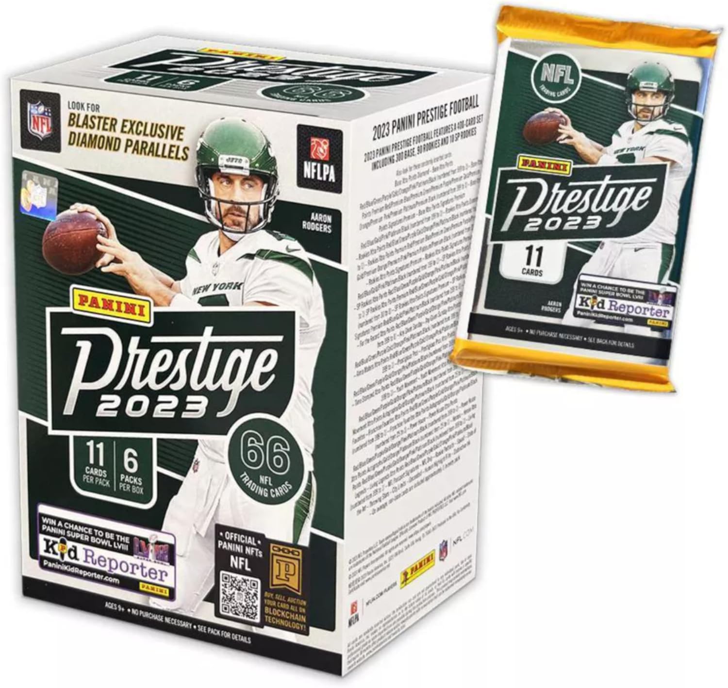 2023 Panini Prestige Football 6 - Pack Blaster Box - GamesLand Canada