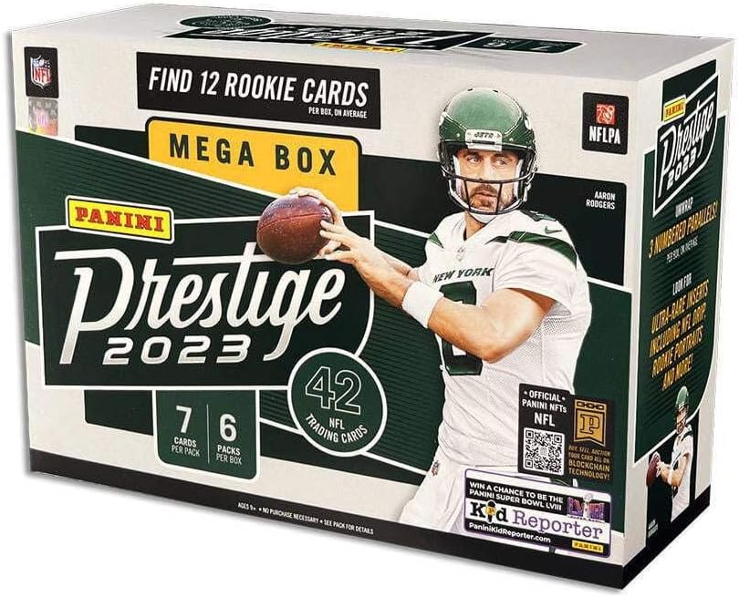 2023 Panini Prestige Football Mega Box - GamesLand Canada