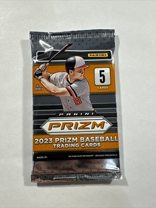 2023 Panini Prizm Baseball Blaster Pack - 5 cards (Green Ice Prizms!) - GamesLand Canada
