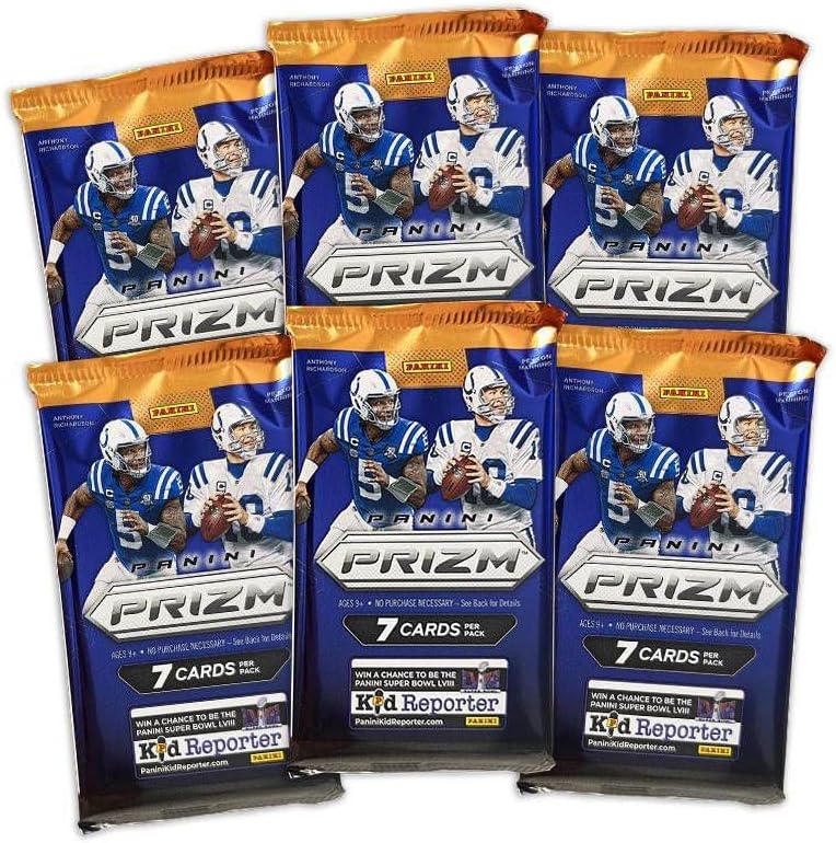 2023 Panini Prizm Football Mega Box (Neon Green Pulsar Prizms!) - GamesLand Canada