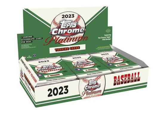 2023 Topps Chrome Platinum Anniversary Baseball Hobby Box - GamesLand Canada