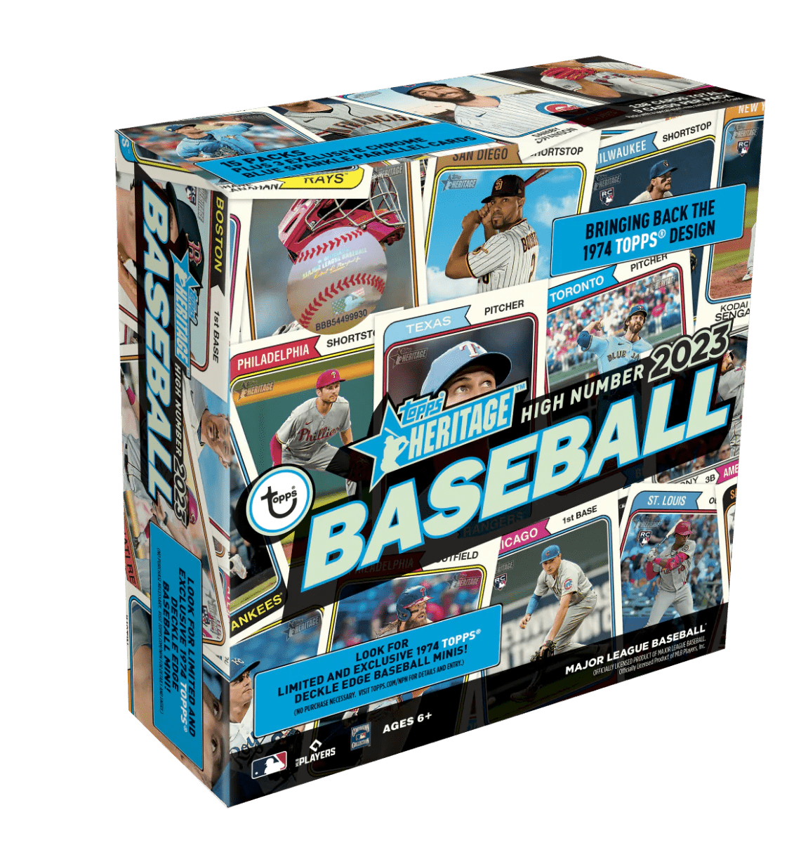 2023 Topps Heritage High Number Baseball Mega Box - GamesLand Canada